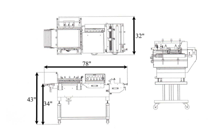 STS ML1-K Semi Automatic L-Bar Sealer