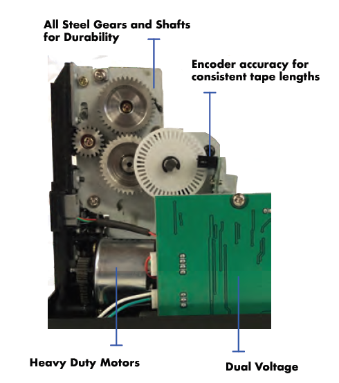 Heavy Duty Definite-Length Tape Dispenser Model 6115