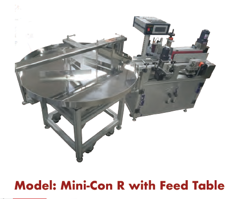 Automated Labeling Solutions Model: Mini-Con R with Feed Table